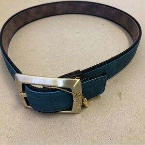 Bruno Magli Men's Suede & Leather Reversible Belt